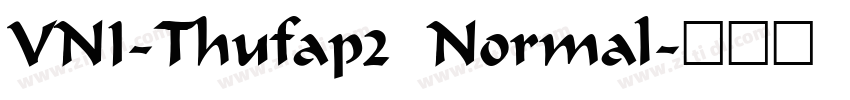 VNI-Thufap2 Normal字体转换